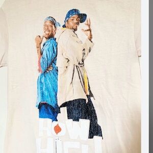 METHOD MAN/REDMAN MEDUIM UNISEX HOW HIGH GRAPHIC TEE NWOT TAN